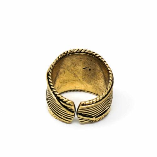 Handmade brass jewelry with an adjustable fit – a perfect gift for boho jewelry lovers