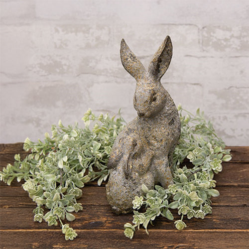 Artificial lavender flower spray with natural twig backing, ideal for farmhouse floral arrangements