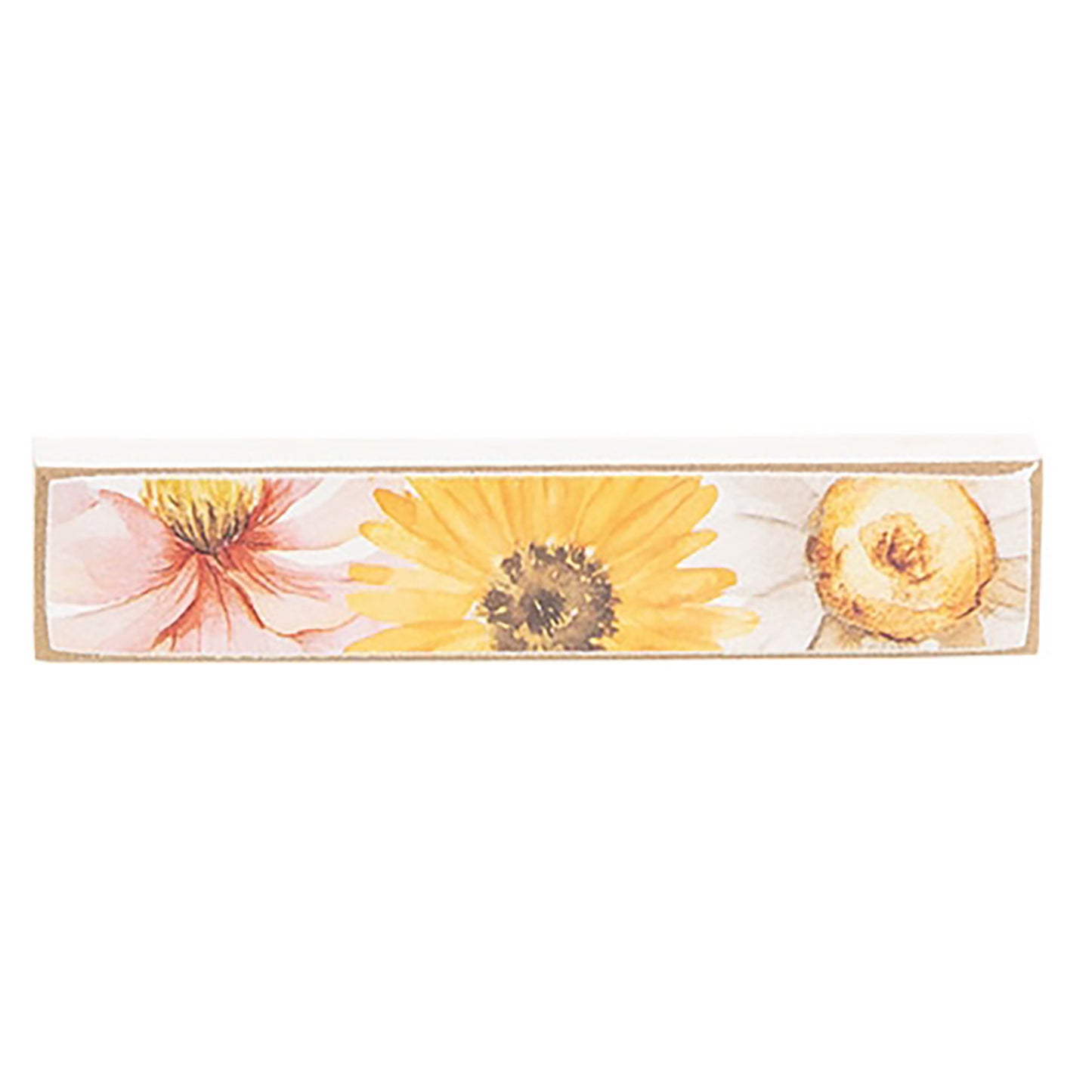 Freestanding decorative mini blocks for tiered tray or shelf decor
