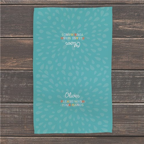 Fun Custom Pool Towel for Kids, embroidered with any name. Soft, absorbent, and perfect for home, travel, or swim days.