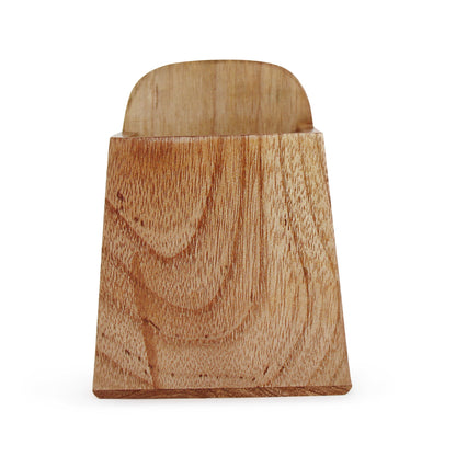 Novelty wooden desk organizer, perfect as a gift for eyeglass wearers and office professionals.