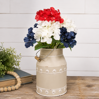 Patriotic Hydrangea Bush, 18.75"
