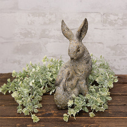 Artificial lavender flower spray with natural twig backing, ideal for farmhouse floral arrangements