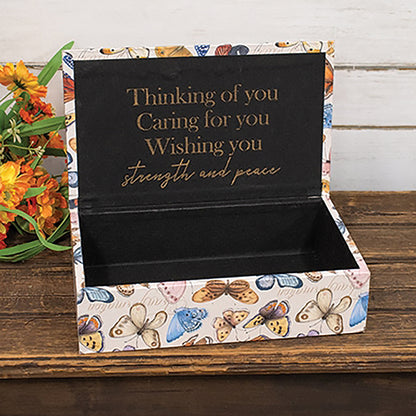 Thinking of You Butterfly Keepsake Box
