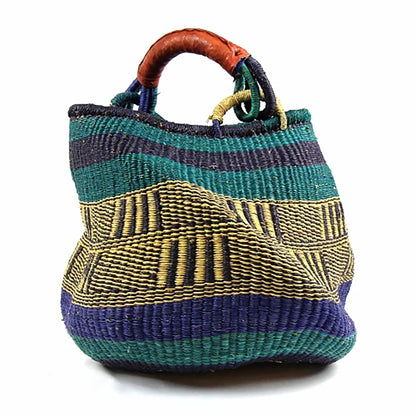 Handwoven Bolga Pot Basket Fair Trade Storage Basket