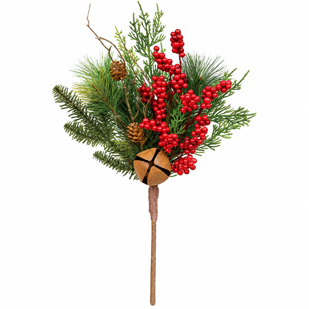 Jingle Berry Mixed Pine Pick - 18"