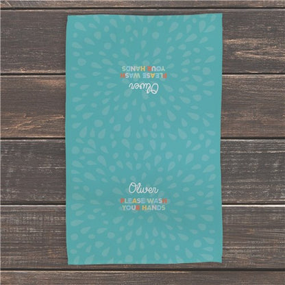 Fun Custom Pool Towel for Kids, embroidered with any name. Soft, absorbent, and perfect for home, travel, or swim days.
